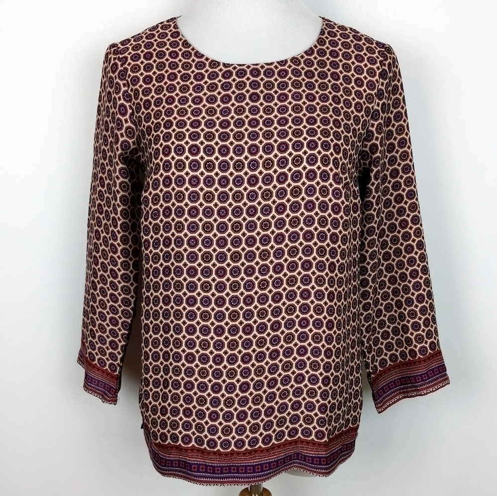 Kenar 'Career Wear' 3/4 Length Blouse | sz XS